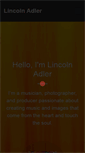 Mobile Screenshot of lincolnadler.com